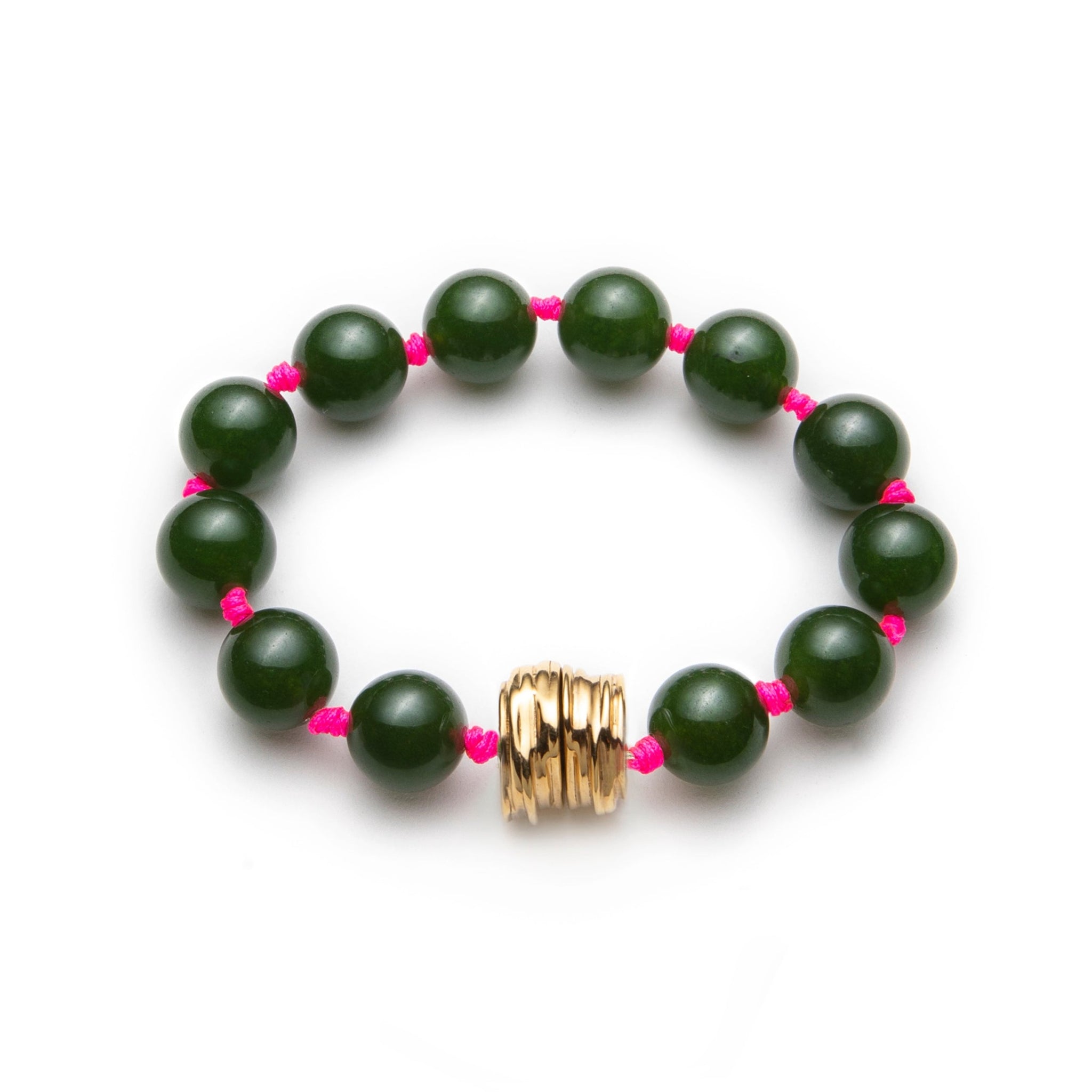 Bracelet Soga en pierres de jade