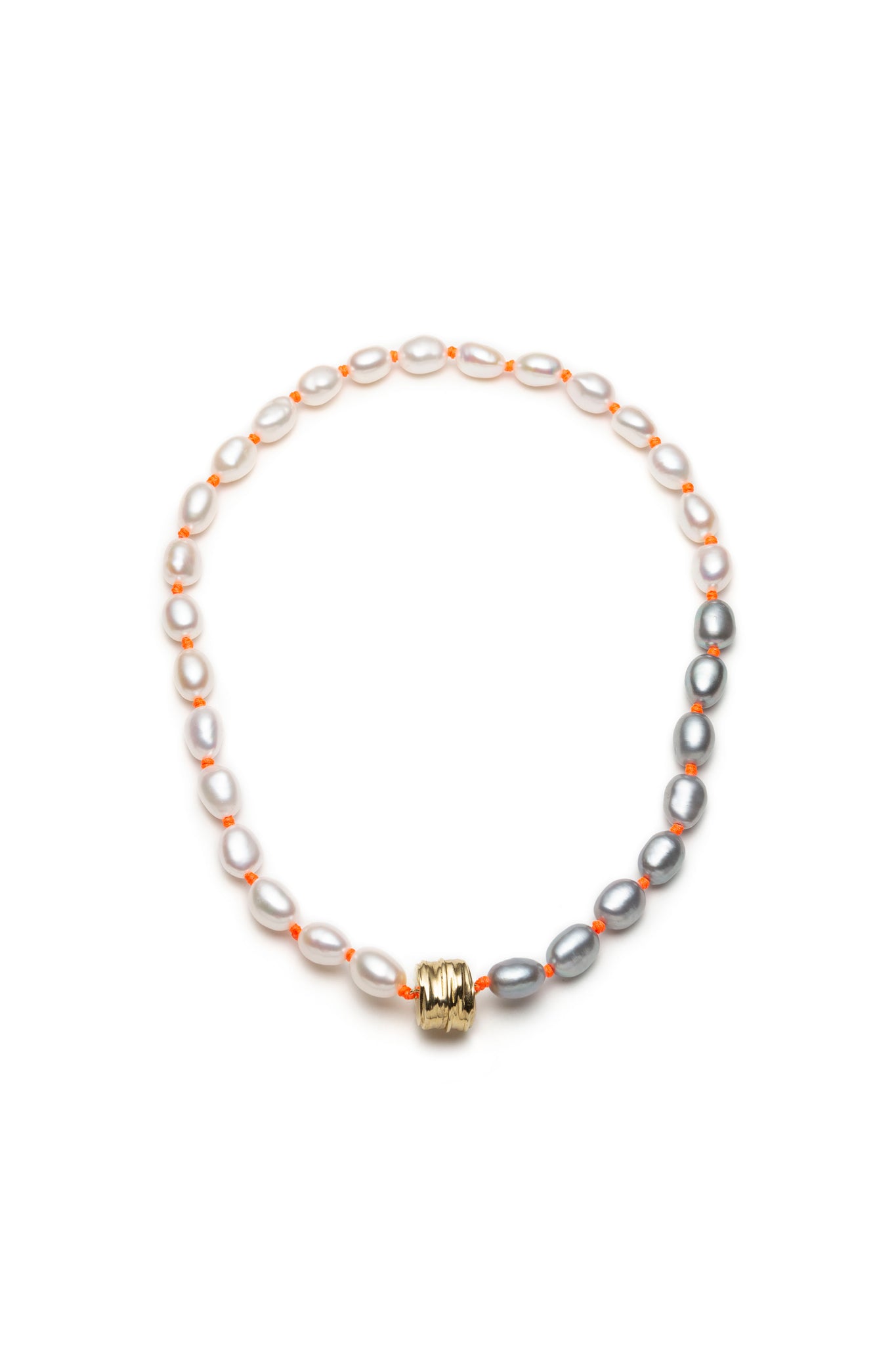 Two-tone Soga Pearl Necklace