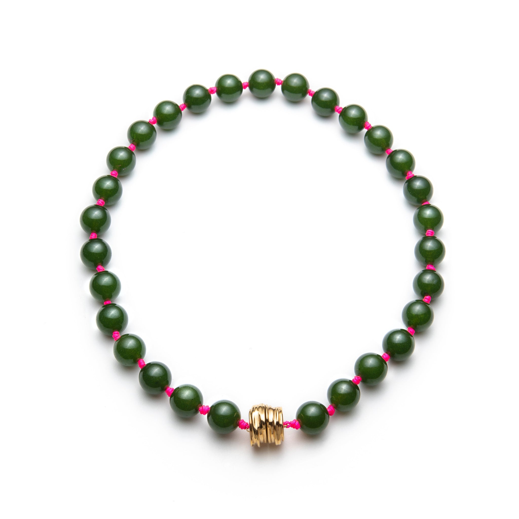 Collier Soga en pierres de jade