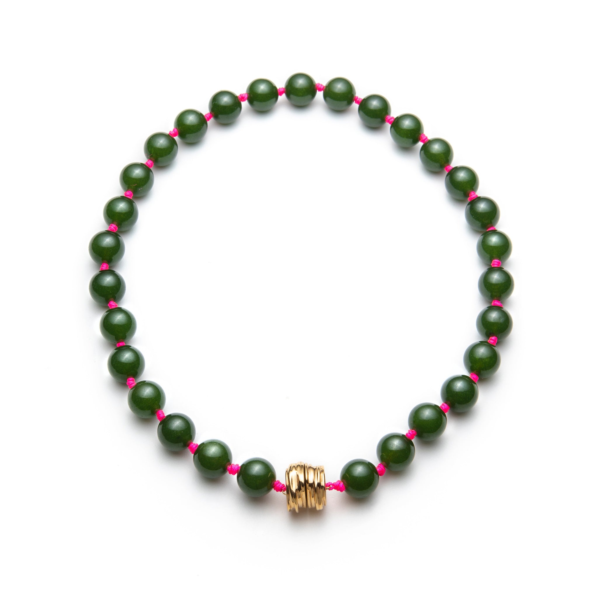 Collier Soga en pierres de jade