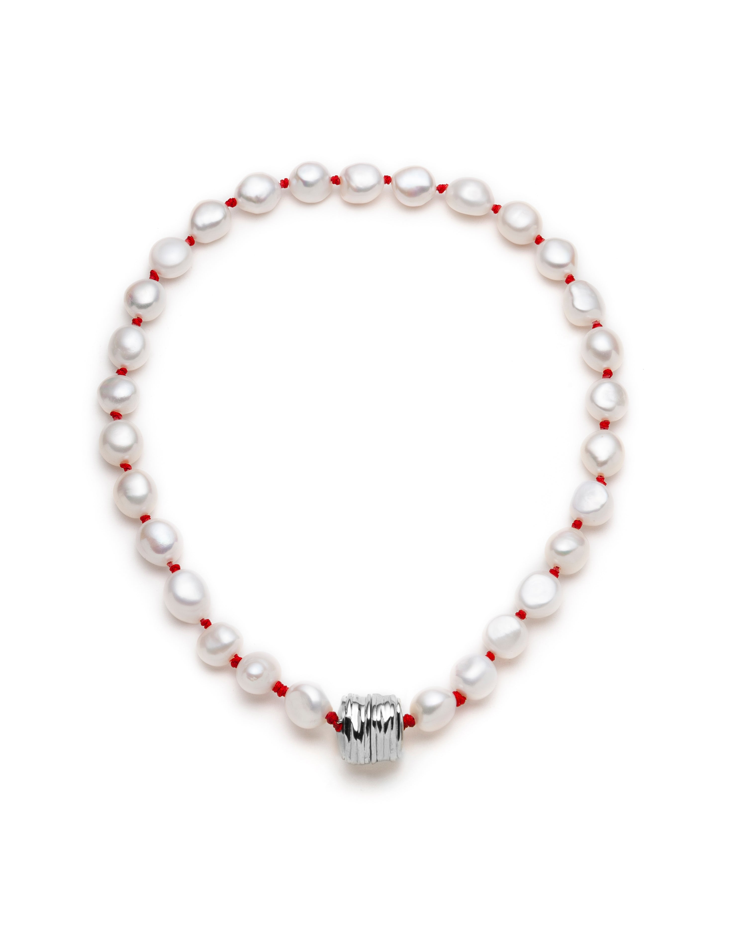 Unisex pearl necklace [Unisex line] | Soierie