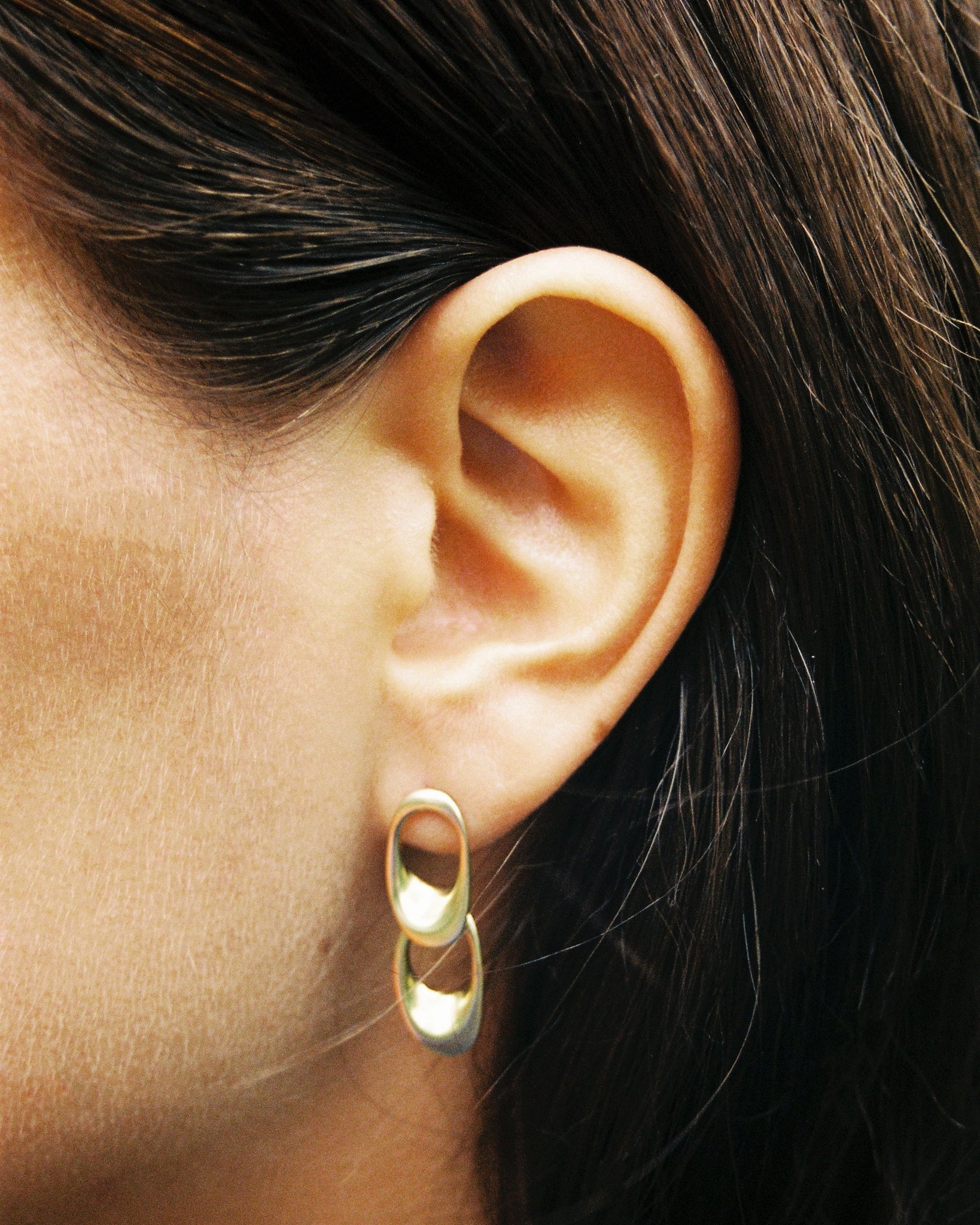 Triple-Link Escama Earring